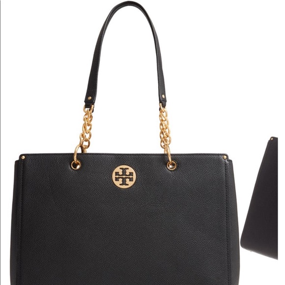 Tory Burch Handbags - Tory Burch Black Everly Tote
